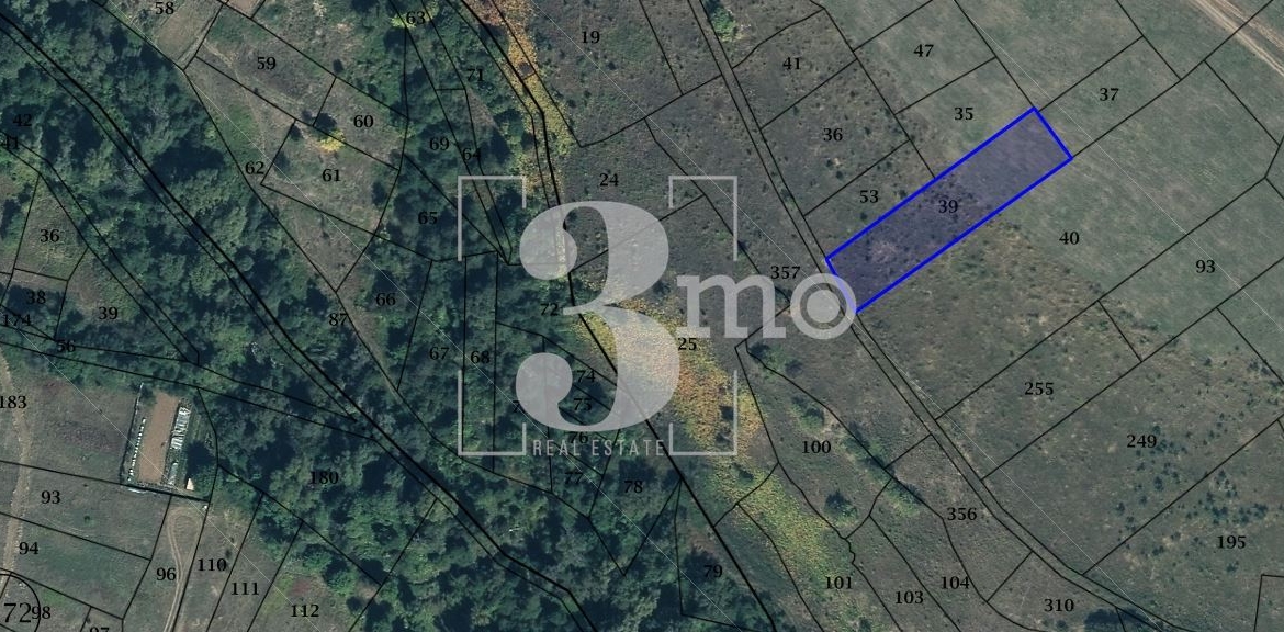 „3mo“ недвижими имоти продава поземлен имот с площ от 2100 кв.м., находящ се в с. Бистрица, местност Голи Дел