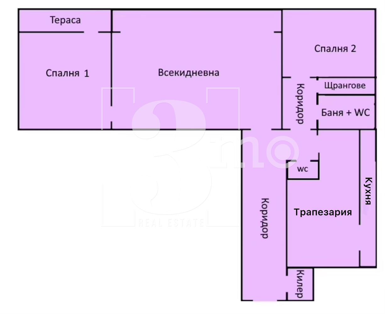 „3mo“ недвижими имоти представя тристаен апартамент в ж.к. Дружба 2. - 0