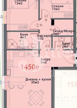 Продава просторен, тристаен апартамент в нова сграда, кв. Модерно предградие - 0
