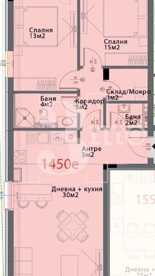 Продава просторен, тристаен апартамент в нова сграда, кв. Модерно предградие - 0