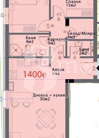 Продава просторен, тристаен апартамент в кв. Модерно предградие - 0