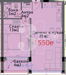 Продава двустаен апартамент в нова сграда, кв. Модерно предградие - 0