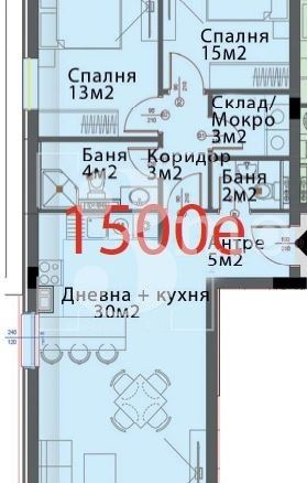 3mo Амалтея продава тристаен апартамент в нова сграда в кв. Модерно предградие, гр. София - 0