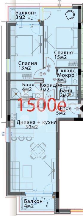 3mo Амалтея продава тристаен апартамент в нова сграда в кв. Модерно предградие, гр. София-0 3mo Амалтея продава тристаен апартамент в нова сграда в кв. Модерно предградие, гр. София - 0