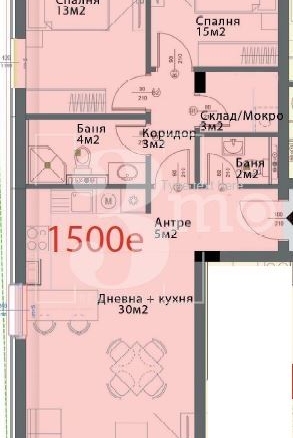 Продава просторен, тристаен апартамент в кв. Модерно предградие - 0