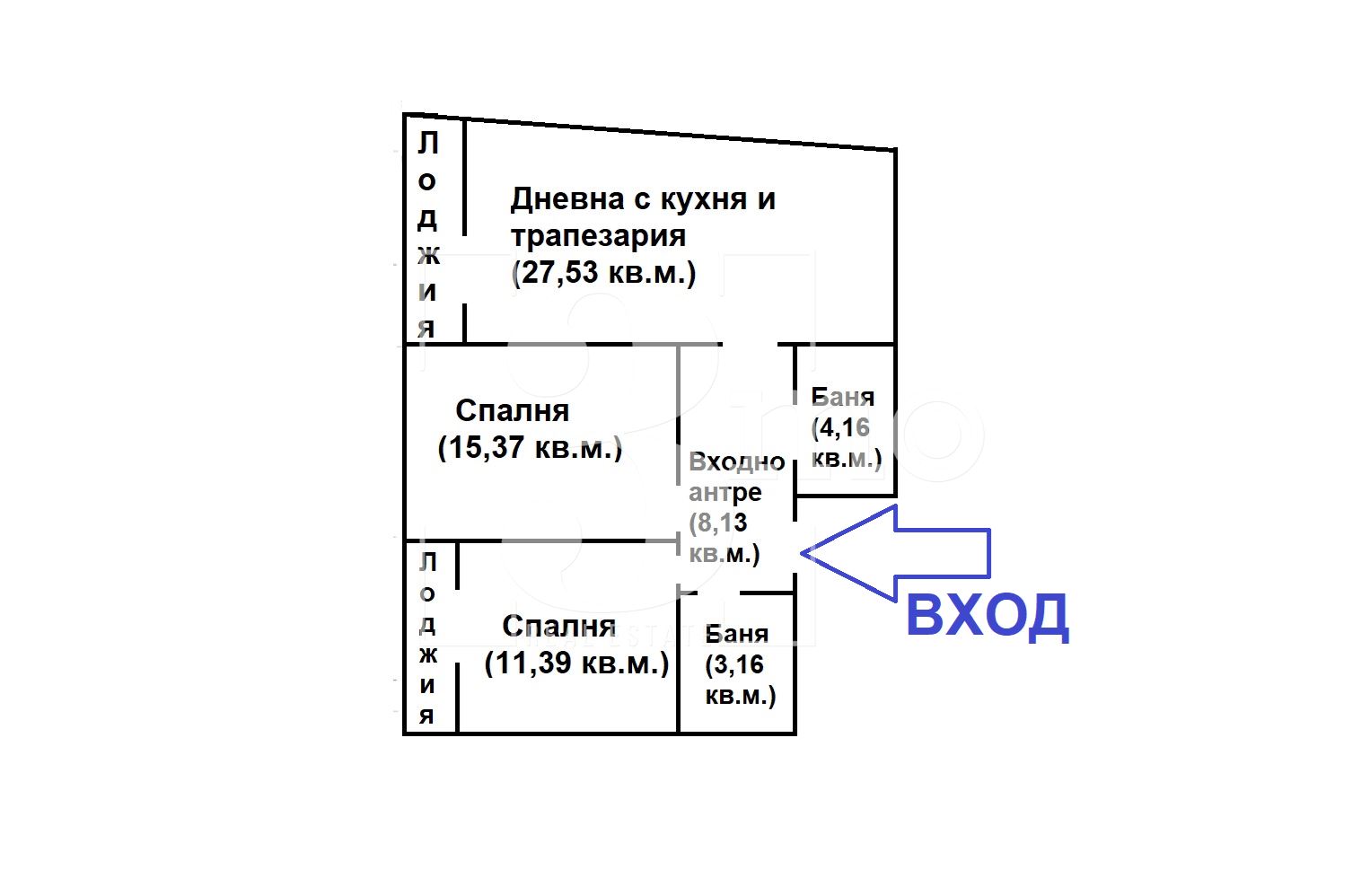 Тристаен апартамент в бутикова сграда в широк център в столицата-0 Тристаен апартамент в бутикова сграда в широк център в столицата - 0
