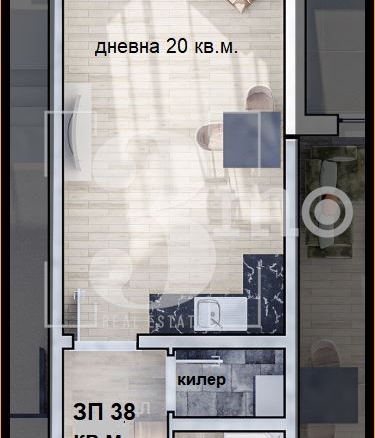 Продава едностаен апартамент в нова сграда в ж.к. Люлин-10, София - 0