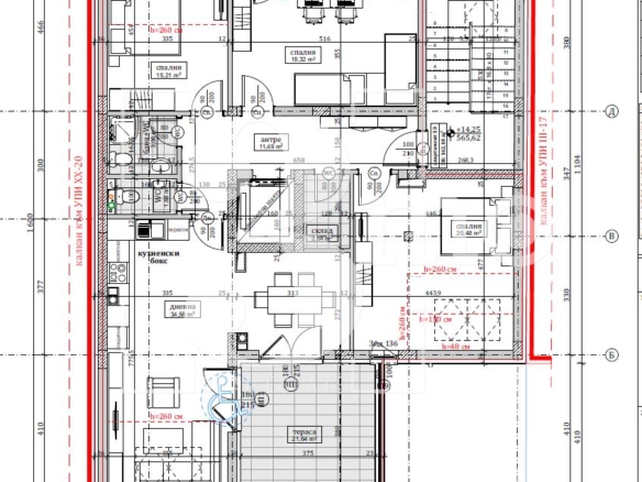 Просторен четиристаен апартамент в новострояща се сграда в ж.к. Банишора - 0