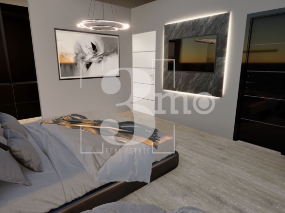 Тристаен южен апартамент в затворен бутиков комплекс до входа на метростанция в град София - 0