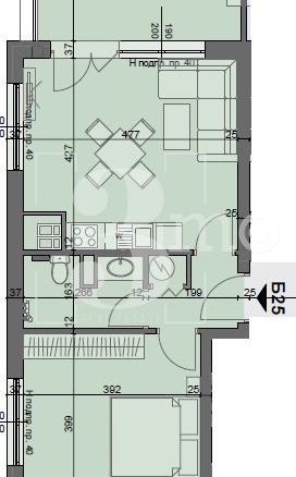 "3mo" недвижими имоти продава, 2-стаен апартамент в кв.Хаджи Димитър - 0