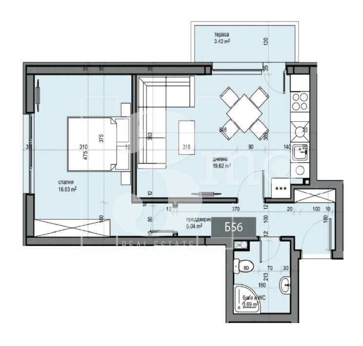 Продава двустаен апартамент в затворен комплекс в ж.к. "Люлин"-5, София - 0