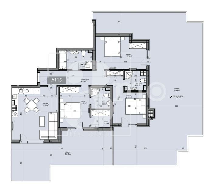 Продава панорамен, четиристаен апартамент в нова сграда в ж.к. "Люлин"-5, София - 0