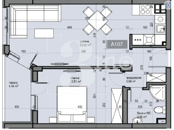 Продава слънчев и просторен апартамент в нова сграда в ж.к. Люлин-5 - 0