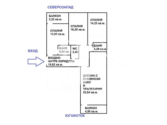 Многостаен апартамент с АКТ 14 до вход на метростанция в ж.к. Люлин, град София - 0