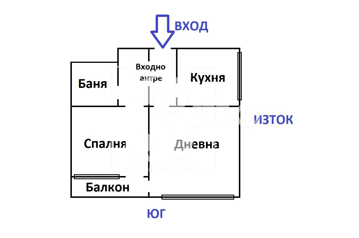 Двустаен апартамент под наем до мол София в столицата - 0