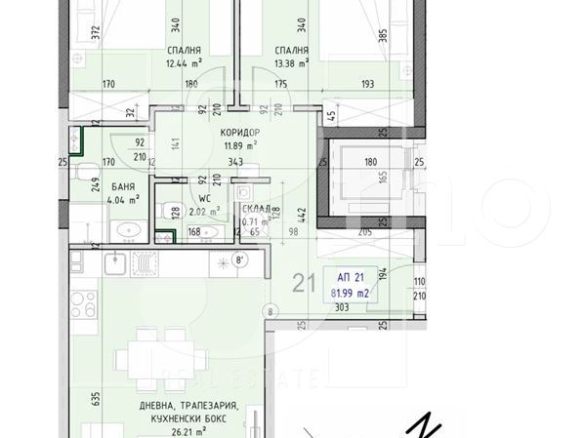 3mo Амалтея продава четиристаен тухлен апартамент в ж.к. Малинова долина. - 0