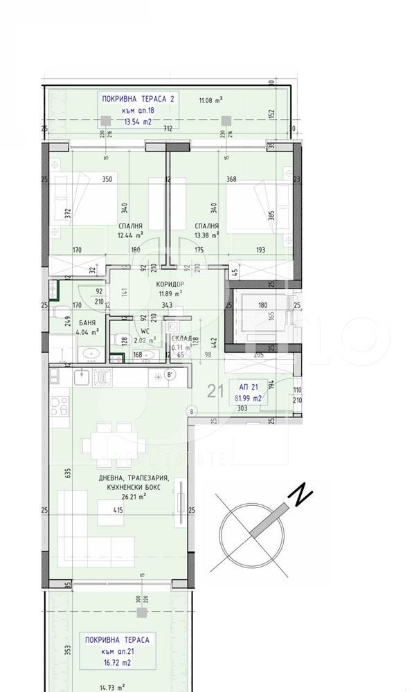 3mo Амалтея продава четиристаен тухлен апартамент в ж.к. Малинова долина. - 0