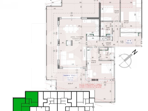 3mo Амалтея продава четиристаен тухлен апартамент в ж.к. Малинова долина. - 0