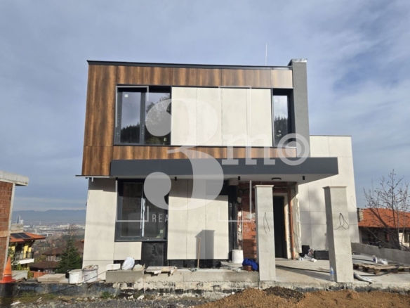 „3mo“ недвижими имоти продава новострояща се луксозна къща, находяща се в с. Бистрица - 0
