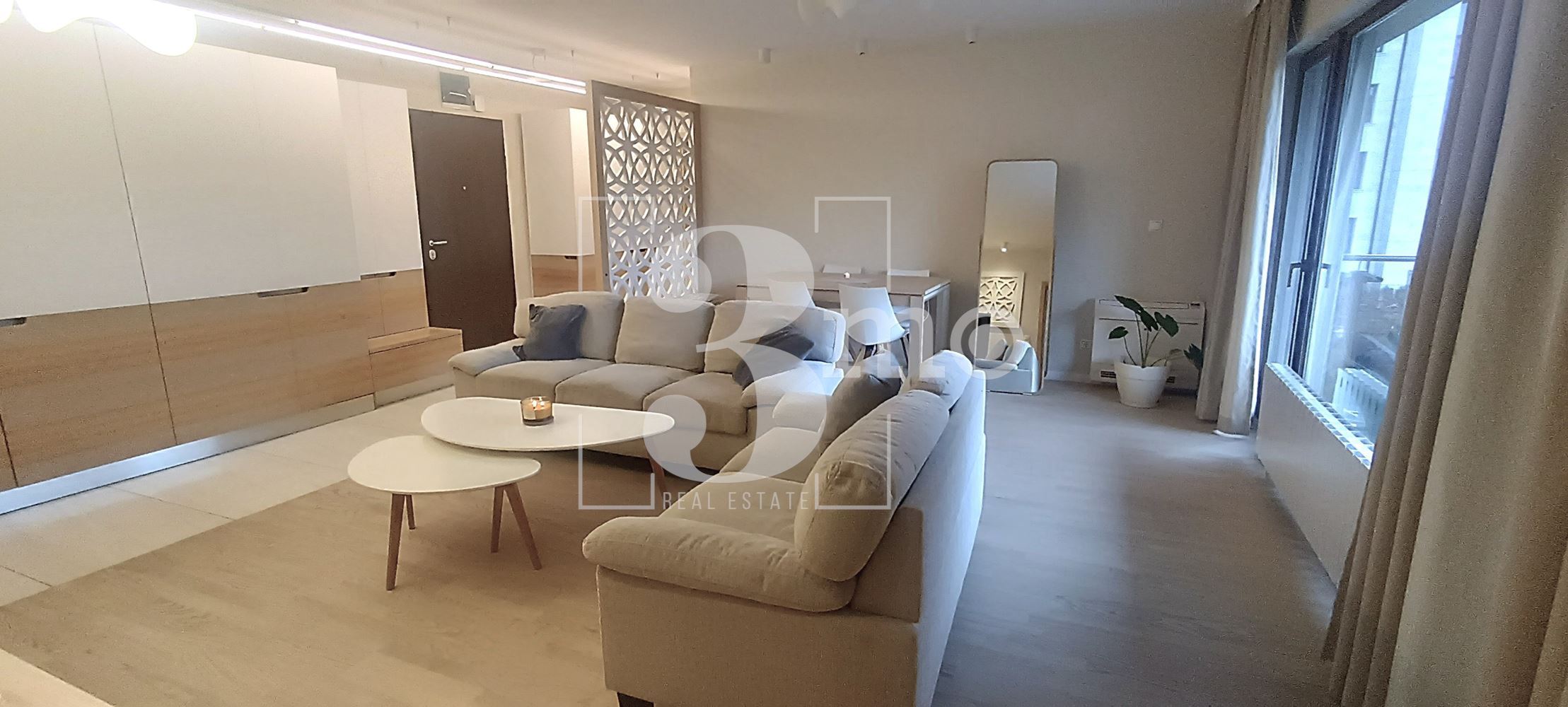 Тристаен апартамент под наем в затворен комплекс Flora Park – комфорт, сигурност и стил - 0