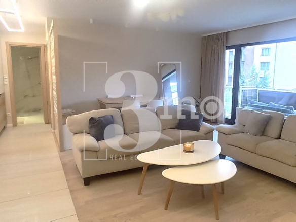 Тристаен апартамент под наем в затворен комплекс Flora Park – комфорт, сигурност и стил - 0