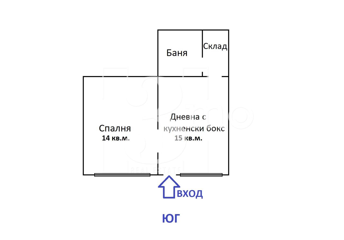 Инвестиционен двустаен имот пред АКТ 16 в ж.к. Люлин, град София - 0