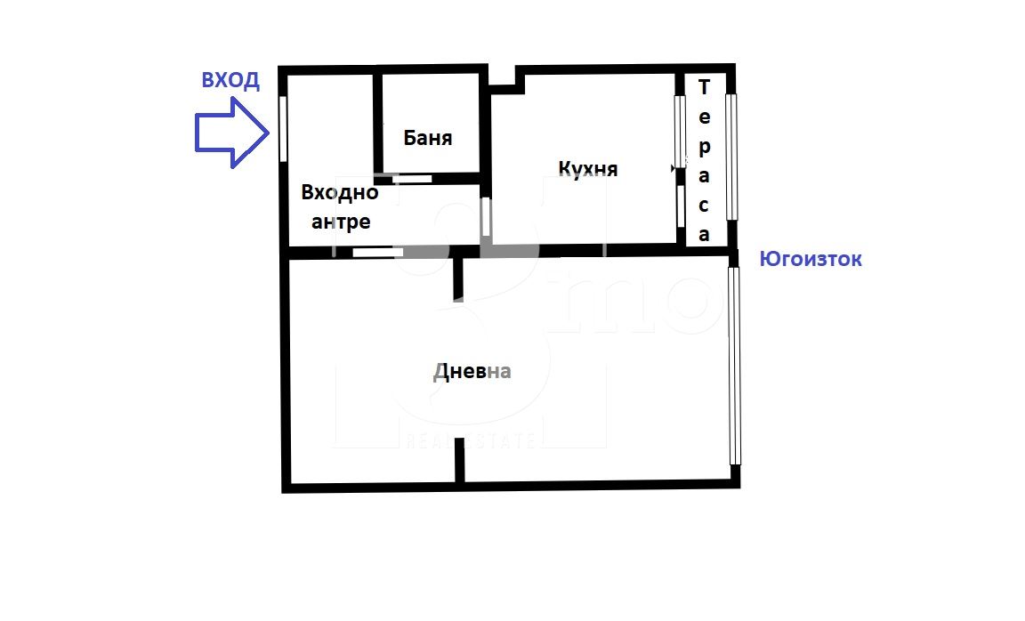 Двустаен апартамент с потенциал в кв. Оборище, град София - 0