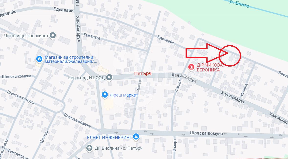 3mo Амалтея продава УПИ на 23 км. от София, в с. Петърч, общ. Костинброд - 0